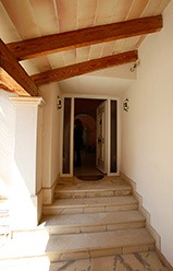 villa entrance